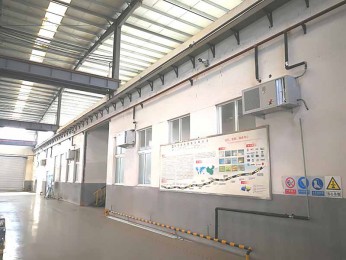 青岛铸造车间5000平采暖制冷工程2